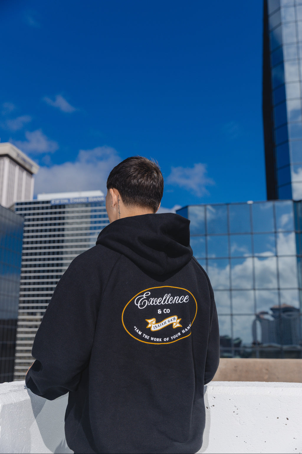 "IAM THE WORK OF YOUR HAND" Heavyweight Hoodie