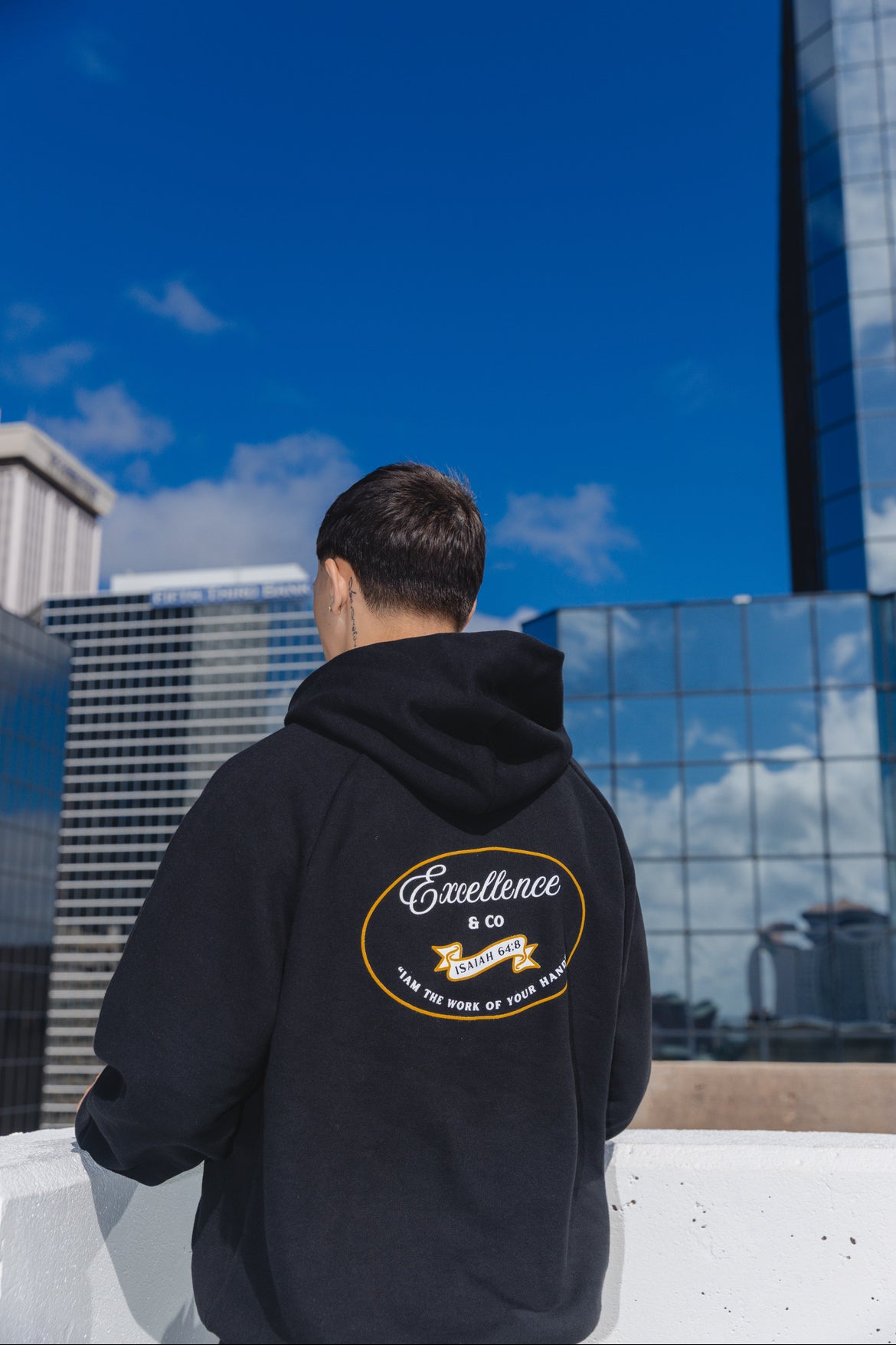 "IAM THE WORK OF YOUR HAND" Heavyweight Hoodie